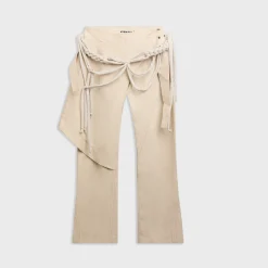Wrap Pant with Macrame Belt