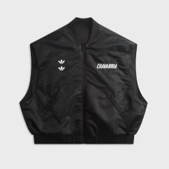 x Willy Chavarria Padded Down Vest