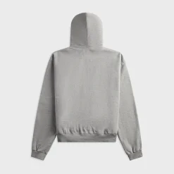 Zipped Hooded Sweatshirt